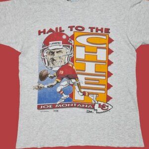 90’S Joe Montana Hail To The Chief NFL Graphic shirt Pullover shirt